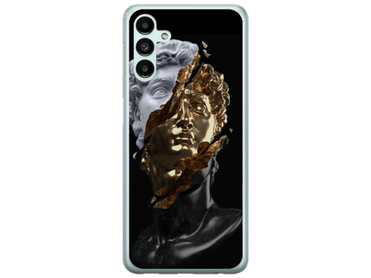 Husa Silicon HQCover compatibila cu Samsung Galaxy A54 4G, model Statuie, rezistenta la socuri si zgarieturi, SP1M00046