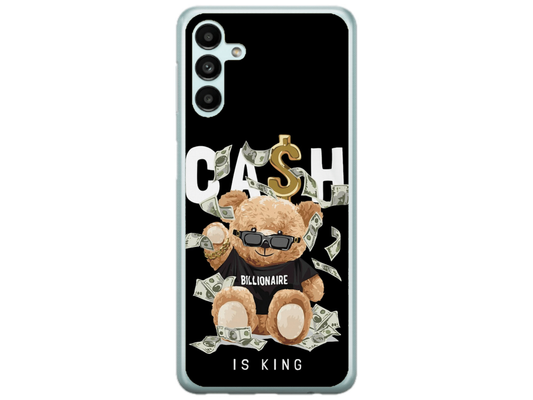 Husa Silicon HQCover compatibila cu Samsung Galaxy A35 4G, model Urs Cool V5, rezistenta la socuri si zgarieturi, SP1M00050