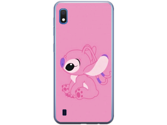 Husa Silicon HQCover compatibila cu Samsung Galaxy A10, model Stich v1, rezistenta la socuri si zgarieturi, SP1M00010