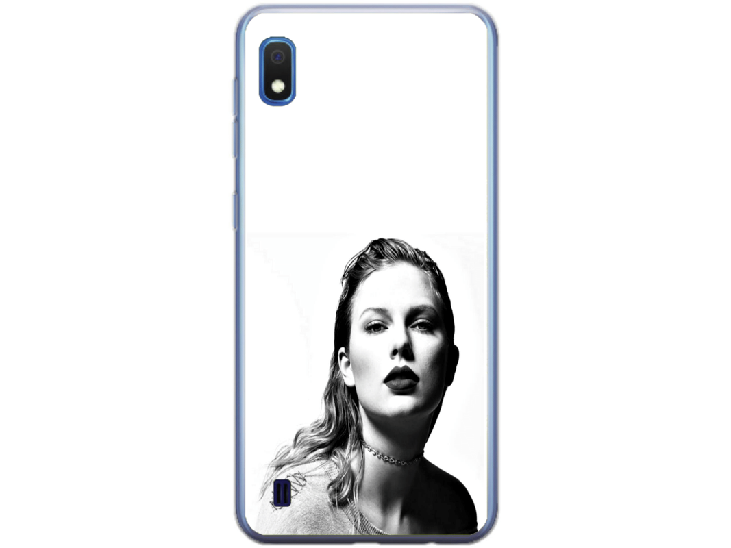 Husa Silicon HQCover compatibila cu Samsung Galaxy A10, model Taylor Swift v1, rezistenta la socuri si zgarieturi, SP1M00016