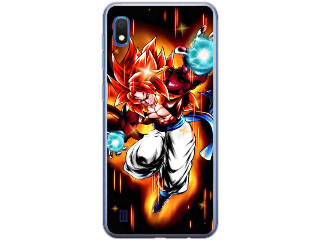 Husa Silicon HQCover compatibila cu Samsung Galaxy A10, model Dragon Ball Z v1, rezistenta la socuri si zgarieturi, SP1M00017