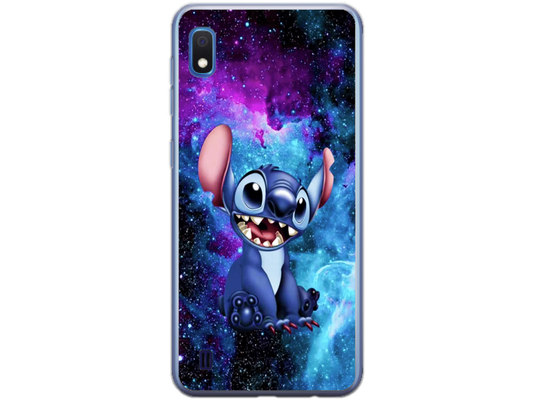 Husa Silicon HQCover compatibila cu Samsung Galaxy A10, model Stitch v6, rezistenta la socuri si zgarieturi, SP1M00019