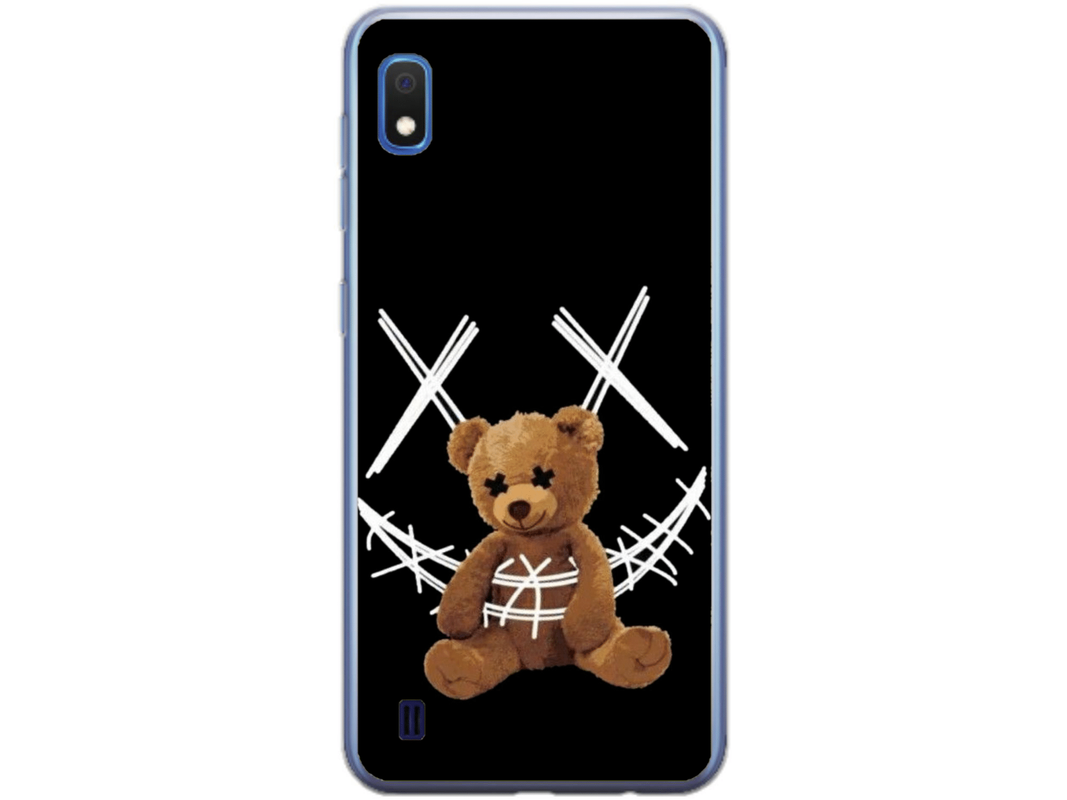Husa Silicon HQCover compatibila cu Samsung Galaxy A10, model Urs Cool v4, rezistenta la socuri si zgarieturi, SP1M00037