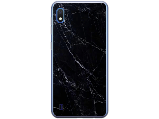 Husa Silicon HQCover compatibila cu Samsung Galaxy A10, model Marble v2, rezistenta la socuri si zgarieturi, SP1M00041
