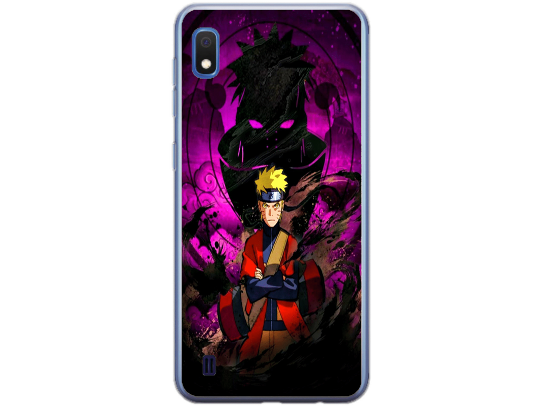Husa Silicon HQCover compatibila cu Samsung Galaxy A10, model Naruto v2, rezistenta la socuri si zgarieturi, SP1M00047