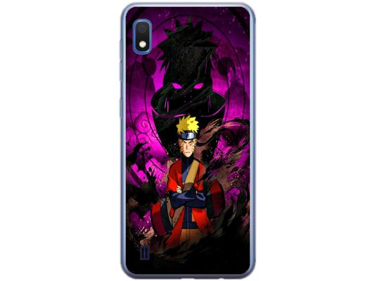 Husa Silicon HQCover compatibila cu Samsung Galaxy A10, model Naruto v2, rezistenta la socuri si zgarieturi, SP1M00047