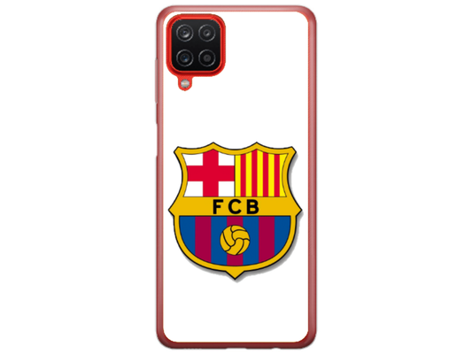 Husa Silicon HQCover compatibila cu Samsung Galaxy A22 4G, model Fotbal FCB, rezistenta la socuri si zgarieturi, SP1M00001