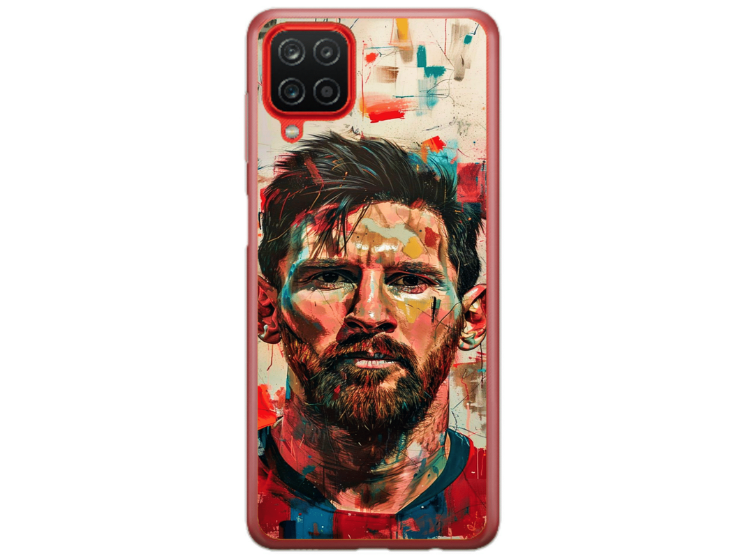 Husa Silicon HQCover compatibila cu Samsung Galaxy A22 5G, model Messi v2, rezistenta la socuri si zgarieturi, SP1M00007