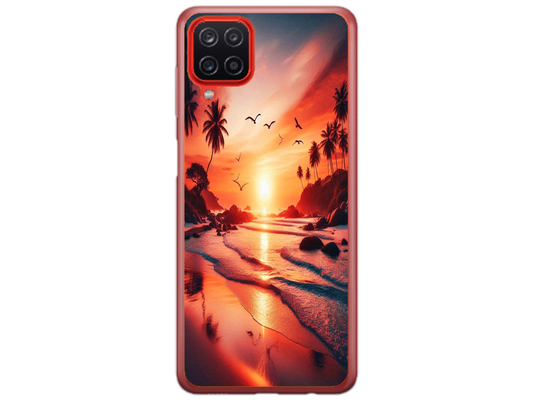 Husa Silicon HQCover compatibila cu Samsung Galaxy A42 5G, model Apus, rezistenta la socuri si zgarieturi, SP1M00008