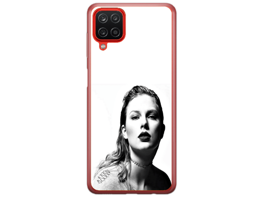 Husa Silicon HQCover compatibila cu Samsung Galaxy A42 5G, model Taylor Swift v1, rezistenta la socuri si zgarieturi, SP1M00016
