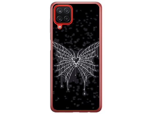 Husa Silicon HQCover compatibila cu Samsung Galaxy A42 5G, model Butterfly, rezistenta la socuri si zgarieturi, SP1M00038