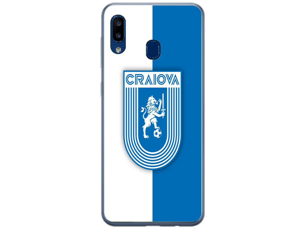 Husa Silicon HQCover compatibila cu Samsung Galaxy A20e, model Craiova, rezistenta la socuri si zgarieturi, SP1M00005