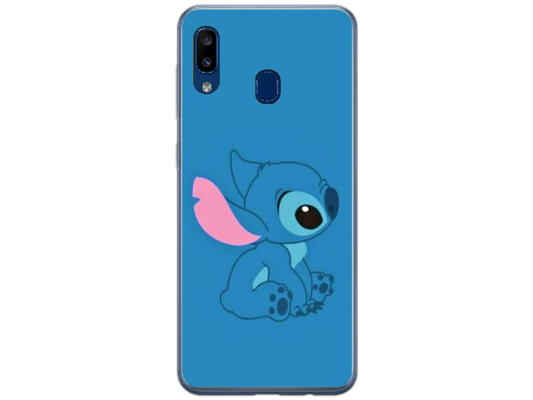 Husa Silicon HQCover compatibila cu Samsung Galaxy A20e, model Stitch v2, rezistenta la socuri si zgarieturi, SP1M00011