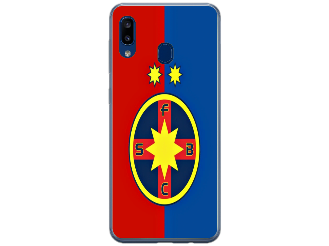 Husa Silicon HQCover compatibila cu Samsung Galaxy A20e, model FCSB, rezistenta la socuri si zgarieturi, SP1M00021
