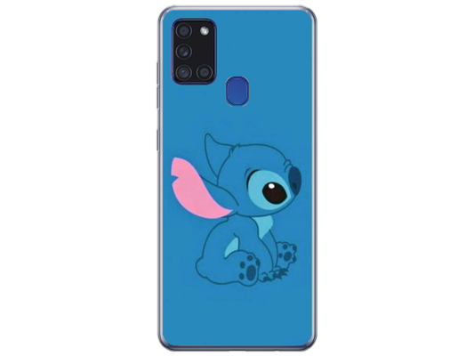 Husa Silicon HQCover compatibila cu Samsung Galaxy A21s, model Stitch v2, rezistenta la socuri si zgarieturi, SP1M00011