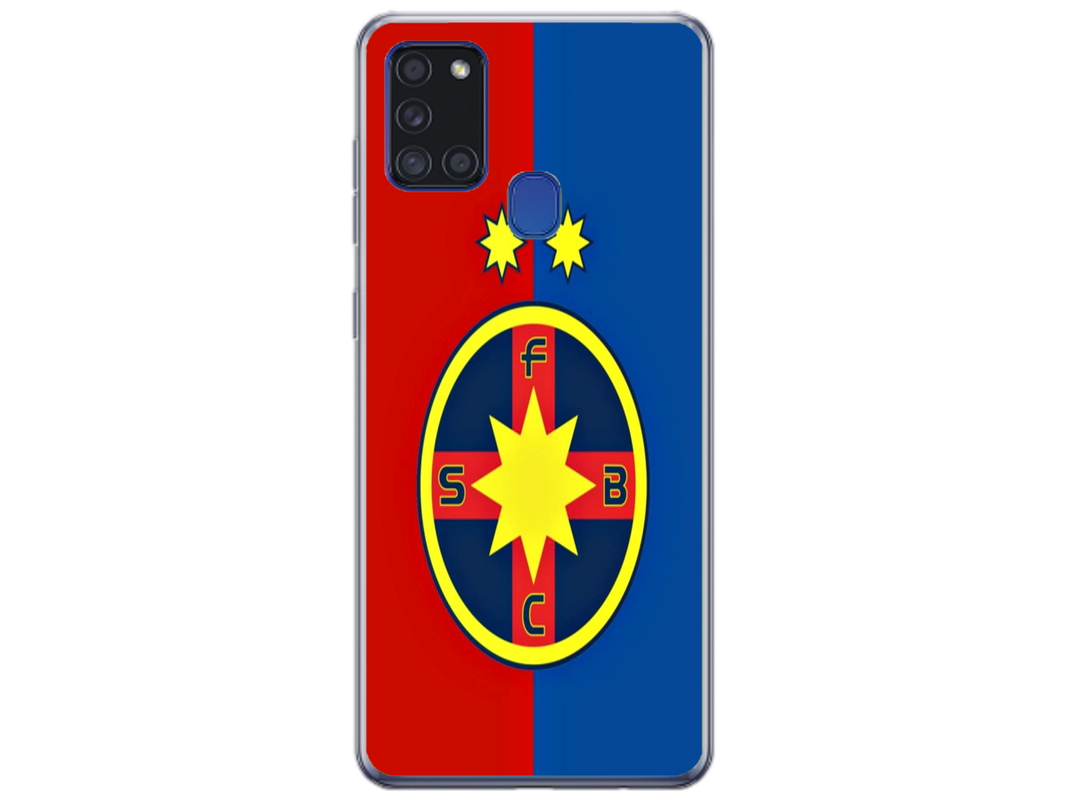 Husa Silicon HQCover compatibila cu Samsung Galaxy A21s, model FCSB, rezistenta la socuri si zgarieturi, SP1M00021