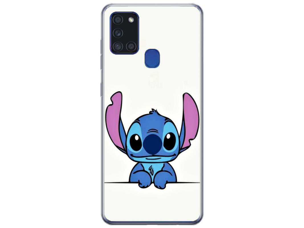 Husa Silicon HQCover compatibila cu Samsung Galaxy A21s, model Stitch v7, rezistenta la socuri si zgarieturi, SP1M00022