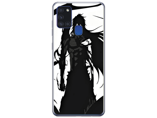 Husa Silicon HQCover compatibila cu Samsung Galaxy A21s, model Anime v2, rezistenta la socuri si zgarieturi, SP1M00028