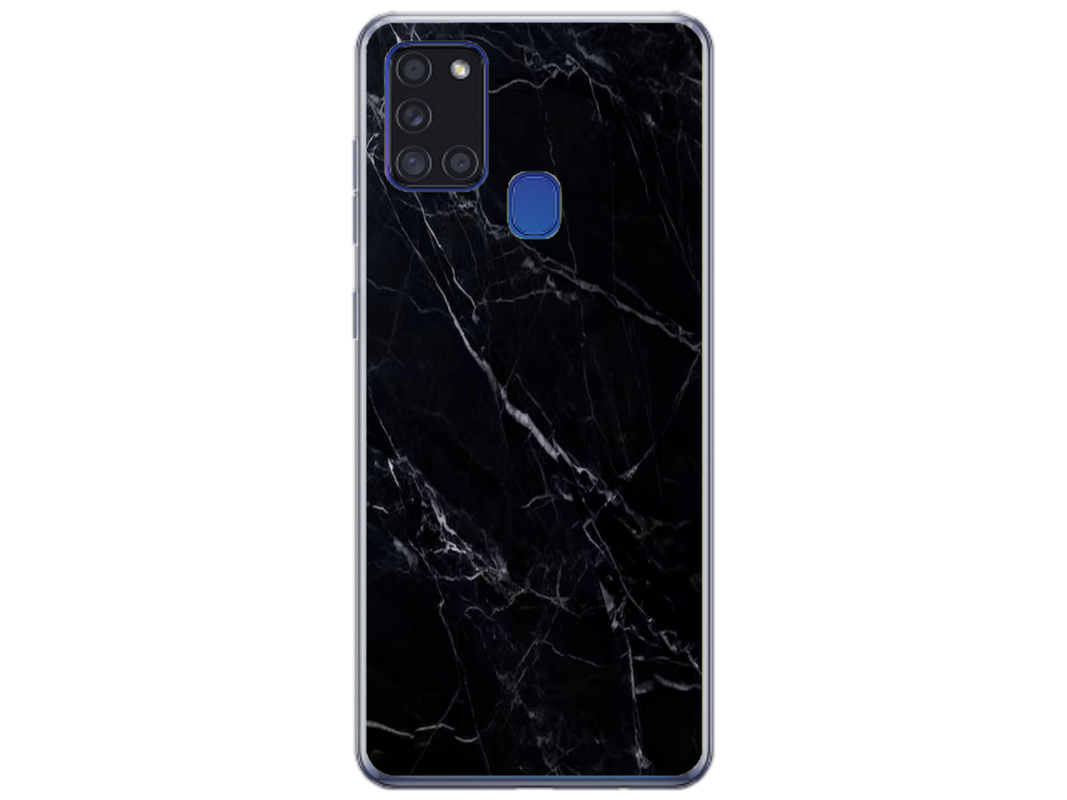 Husa Silicon HQCover compatibila cu Samsung Galaxy A21s, model Marble v2, rezistenta la socuri si zgarieturi, SP1M00041