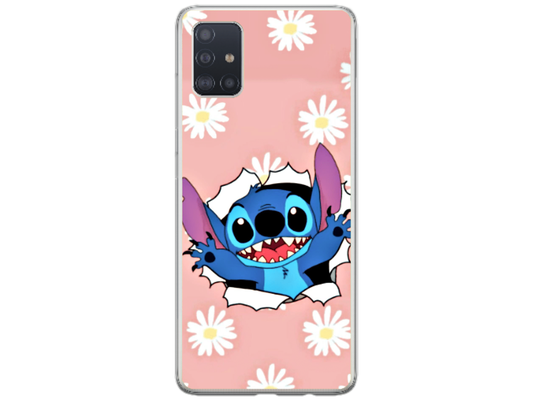 Husa Silicon HQCover compatibila cu Samsung Galaxy A51, model Stitch v4, rezistenta la socuri si zgarieturi, SP1M00015