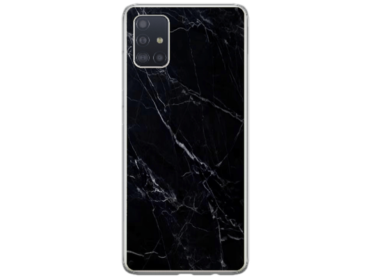 Husa Silicon HQCover compatibila cu Samsung Galaxy A51, model Marble v2, rezistenta la socuri si zgarieturi, SP1M00041