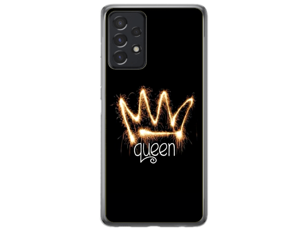 Husa Silicon HQCover compatibila cu Samsung Galaxy A23 4G, model Queen, rezistenta la socuri si zgarieturi, SP1M00025