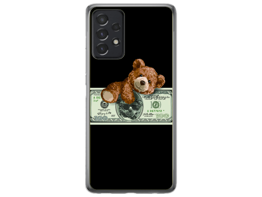 Husa Silicon HQCover compatibila cu Samsung Galaxy A53 4G, model Urs Cool v2, rezistenta la socuri si zgarieturi, SP1M00034