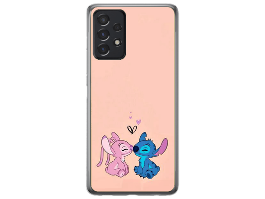 Husa Silicon HQCover compatibila cu Samsung Galaxy A72, model Stitch v9, rezistenta la socuri si zgarieturi, SP1M00040