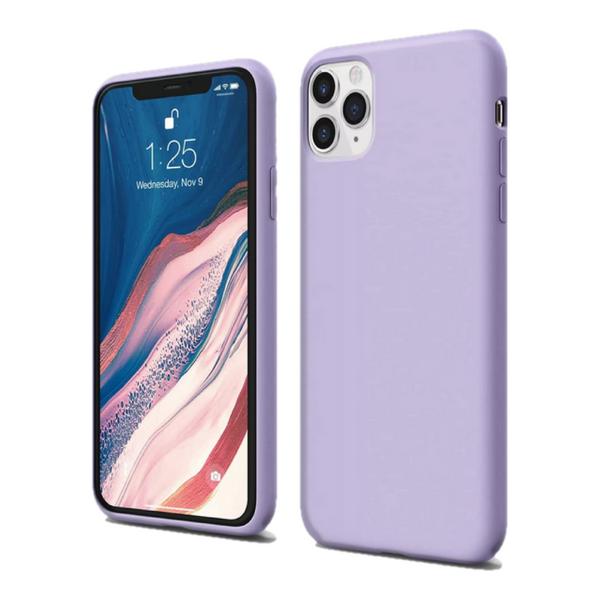 Husa de protectie Silicon compatibila cu Apple iPhone 13 Pro Max, mov, rezistenta la socuri, tip carcasa, interior microfibra