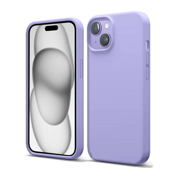 Husa de protectie Silicon compatibila cu Apple iPhone 13 Mini, mov, rezistenta la socuri, tip carcasa, interior microfibra