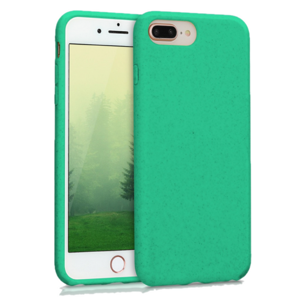 Husa de protectie Silicon compatibila cu Apple iPhone 7, menta, rezistenta la socuri, tip carcasa, interior microfibra