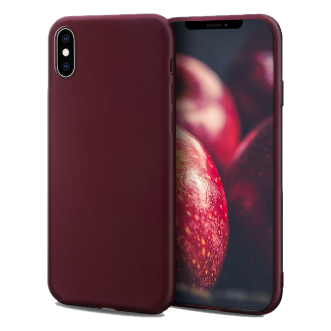 Husa de protectie Silicon compatibila cu Apple iPhone XR, visinie, rezistenta la socuri, tip carcasa, interior microfibra
