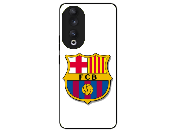 Husa Silicon HQCover compatibila cu Honor 90, model Fotbal FCB, rezistenta la socuri si zgarieturi, SP1M00001