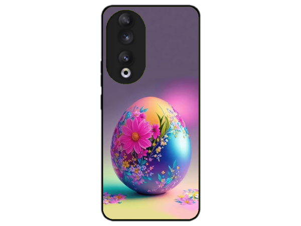 Husa Silicon HQCover compatibila cu Honor 90, model Easter Egg, rezistenta la socuri si zgarieturi, SP1M00002