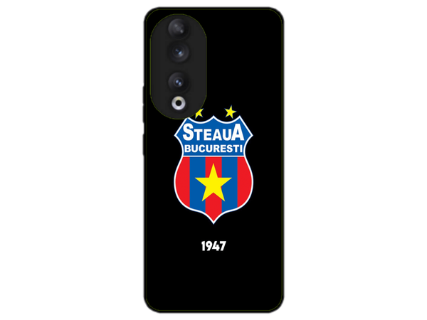 Husa Silicon HQCover compatibila cu Honor 90, model Steaua Bucuresti, rezistenta la socuri si zgarieturi, SP1M00004