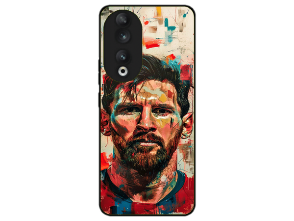 Husa Silicon HQCover compatibila cu Honor 90, model Messi v2, rezistenta la socuri si zgarieturi, SP1M00007