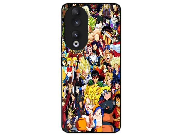 Husa Silicon HQCover compatibila cu Honor 90, model Anime v1, rezistenta la socuri si zgarieturi, SP1M00013