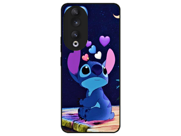 Husa Silicon HQCover compatibila cu Honor 90, model Stitch v5, rezistenta la socuri si zgarieturi, SP1M00018