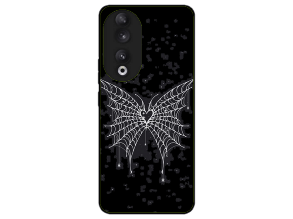 Husa Silicon HQCover compatibila cu Honor 90, model Butterfly, rezistenta la socuri si zgarieturi, SP1M00038