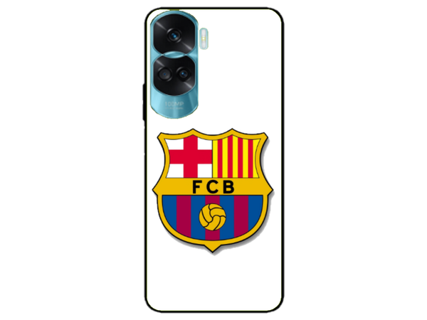 Husa Silicon HQCover compatibila cu Honor 90 Lite, model Fotbal FCB, rezistenta la socuri si zgarieturi, SP1M00001