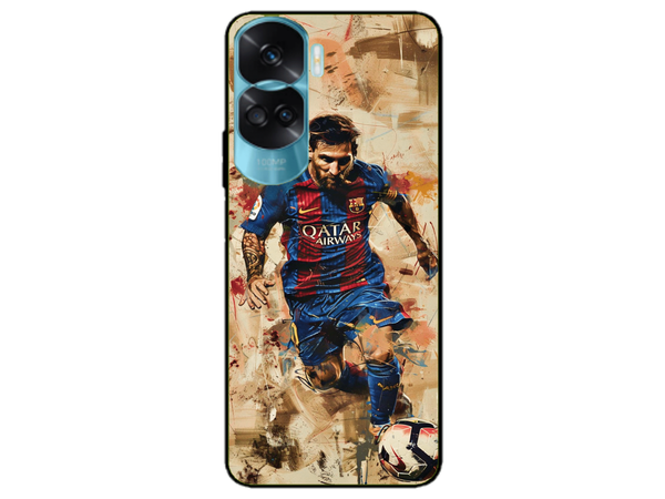 Husa Silicon HQCover compatibila cu Honor 90 Lite, model Messi v1, rezistenta la socuri si zgarieturi, SP1M00006