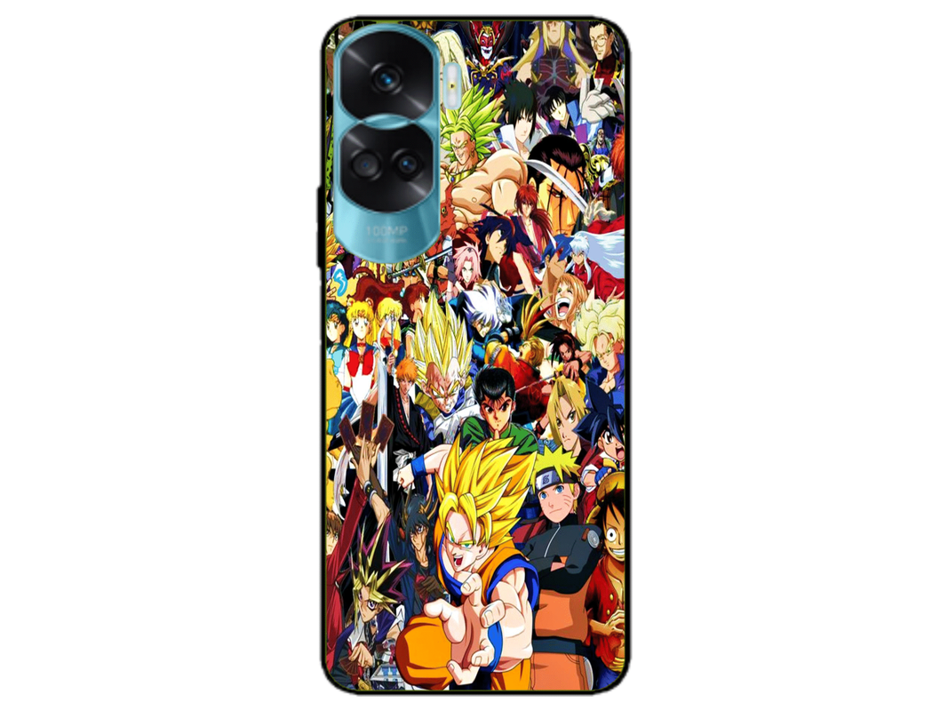 Husa Silicon HQCover compatibila cu Honor 90 Lite, model Anime v1, rezistenta la socuri si zgarieturi, SP1M00013