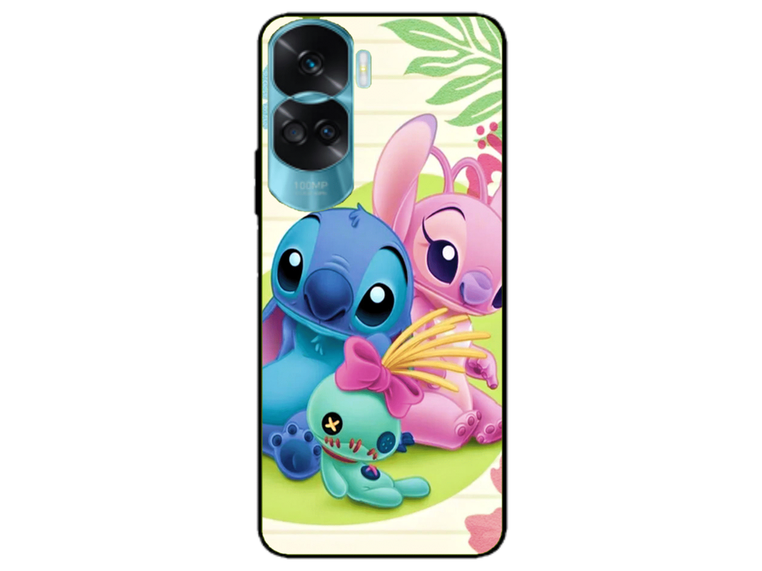 Husa Silicon HQCover compatibila cu Honor 90 Lite, model Stitch v8, rezistenta la socuri si zgarieturi, SP1M00039