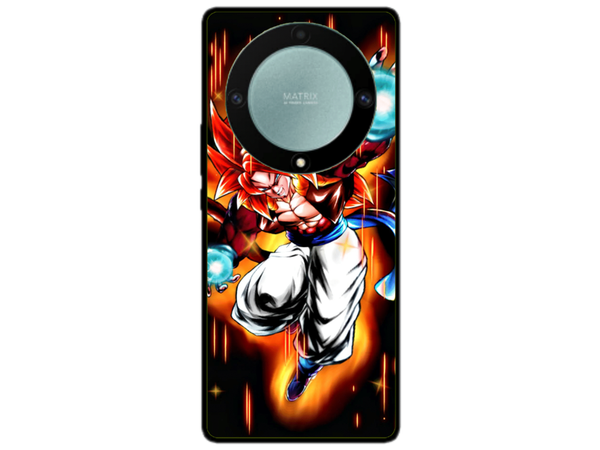 Husa Silicon HQCover compatibila cu Honor Magic 5 Lite, model Dragon Ball Z v1, rezistenta la socuri si zgarieturi, SP1M00017