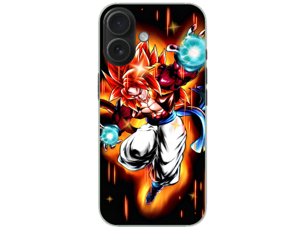 Husa Silicon HQCover compatibila cu Apple iPhone 16, model Dragon Ball Z v1, rezistenta la socuri si zgarieturi, SP1M00017