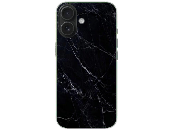 Husa Silicon HQCover compatibila cu Apple iPhone 16, model Marble v2, rezistenta la socuri si zgarieturi, SP1M00041