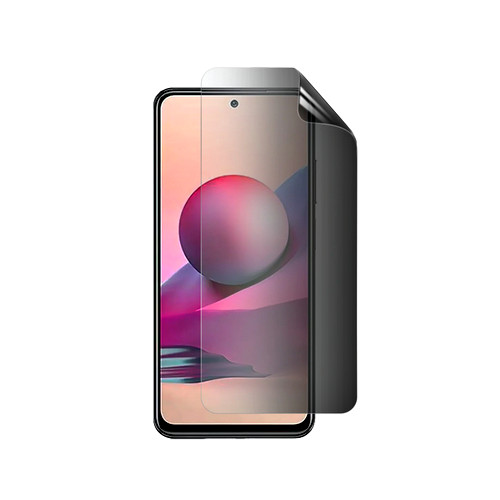 Folie de silicon regenerabila privacy compatibila cu Honor X9A, Case Friendly, HQShield, Hydrogel, Flexibila, Full Glue