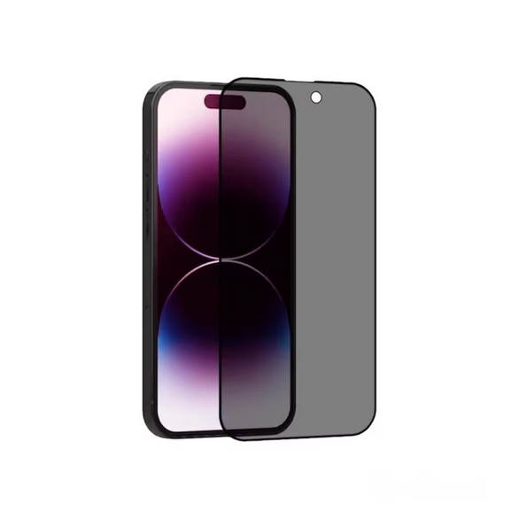 Set Husa Silicon + Folie din sticla Privacy compatibila cu Apple iPhone 7, rosie, protectie 360