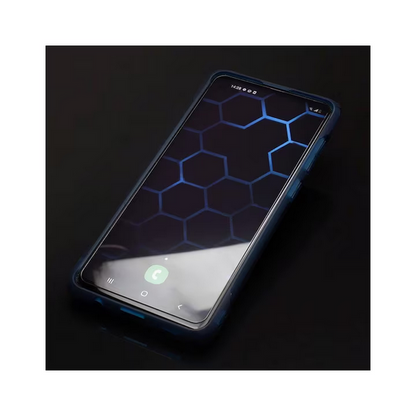 Set Husa Silicon plus Folie din silicon transparenta compatibila cu Apple iPhone 16 Plus, albastru, protectie 360